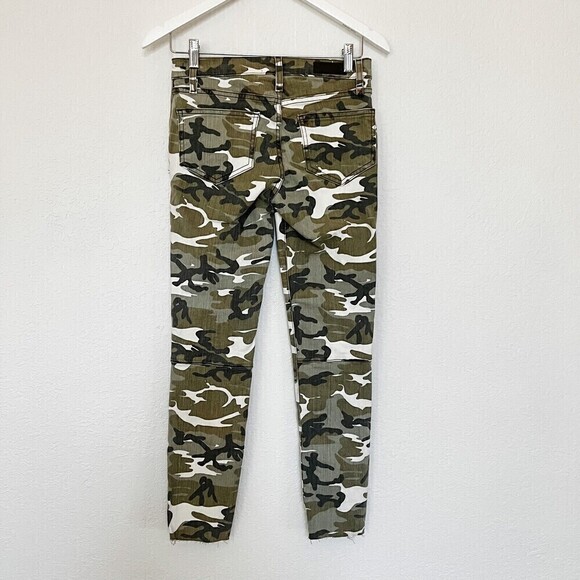 Etienne Marcel Camo Jeans Size 25 - Picture 6 of 13
